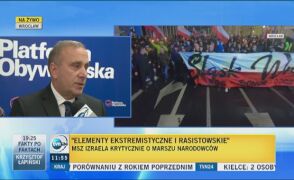 Schetyna apeluje o zdelegalizowanie organizatorów marszu